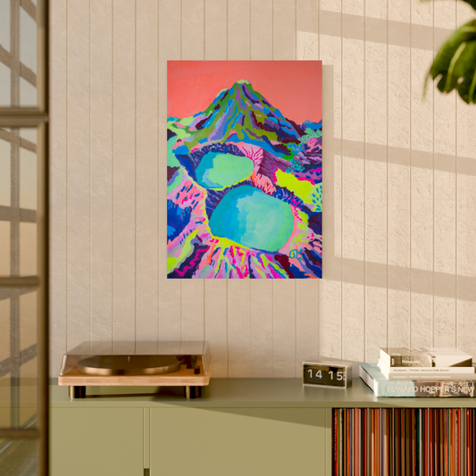 Kelimutu I 70 x 50 cm (27.6 x 19.7 in)