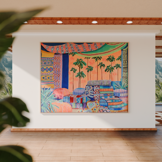 Textile Mirage 160 x 195 cm (63 x 77 in)