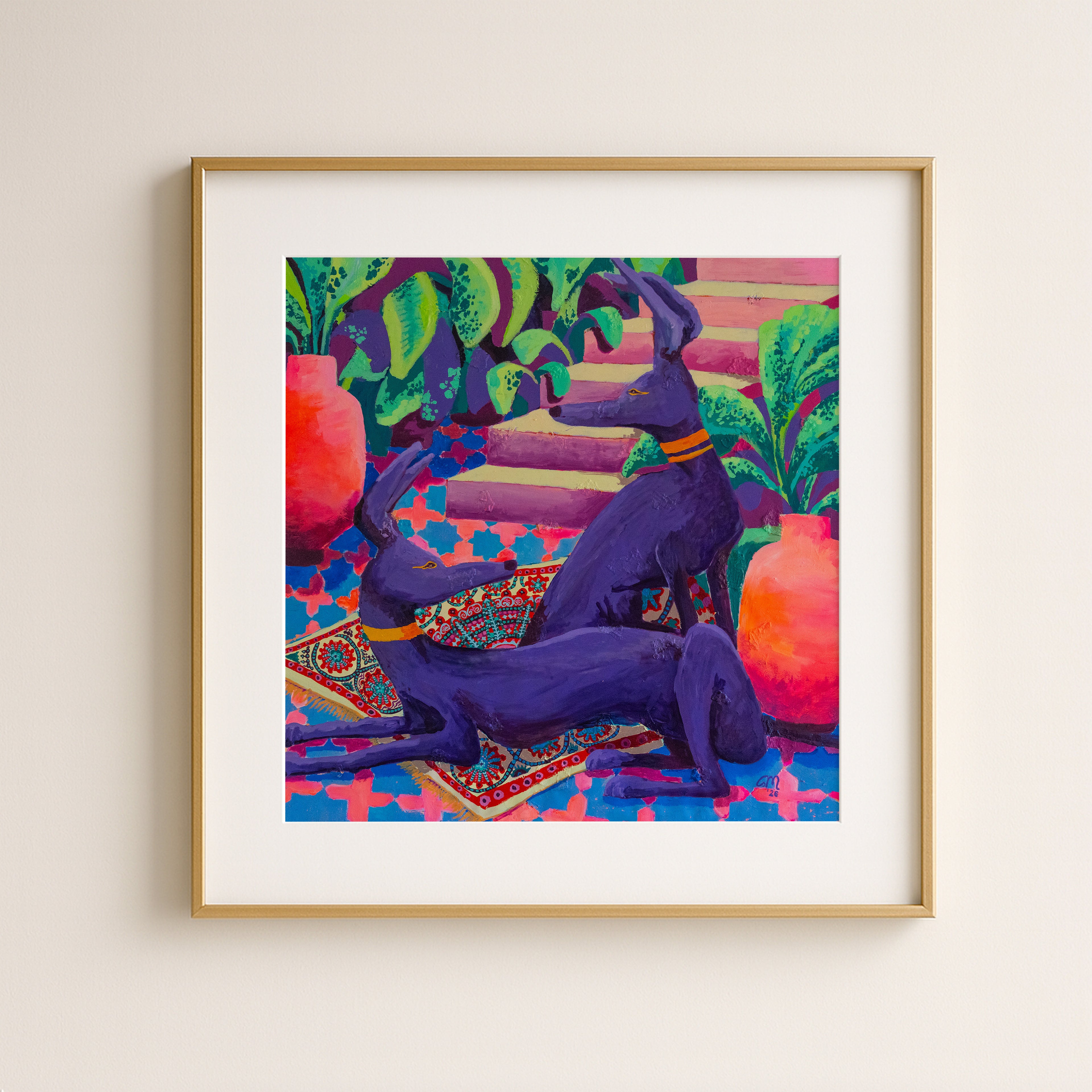 Anubis Duo - Fine Art Print