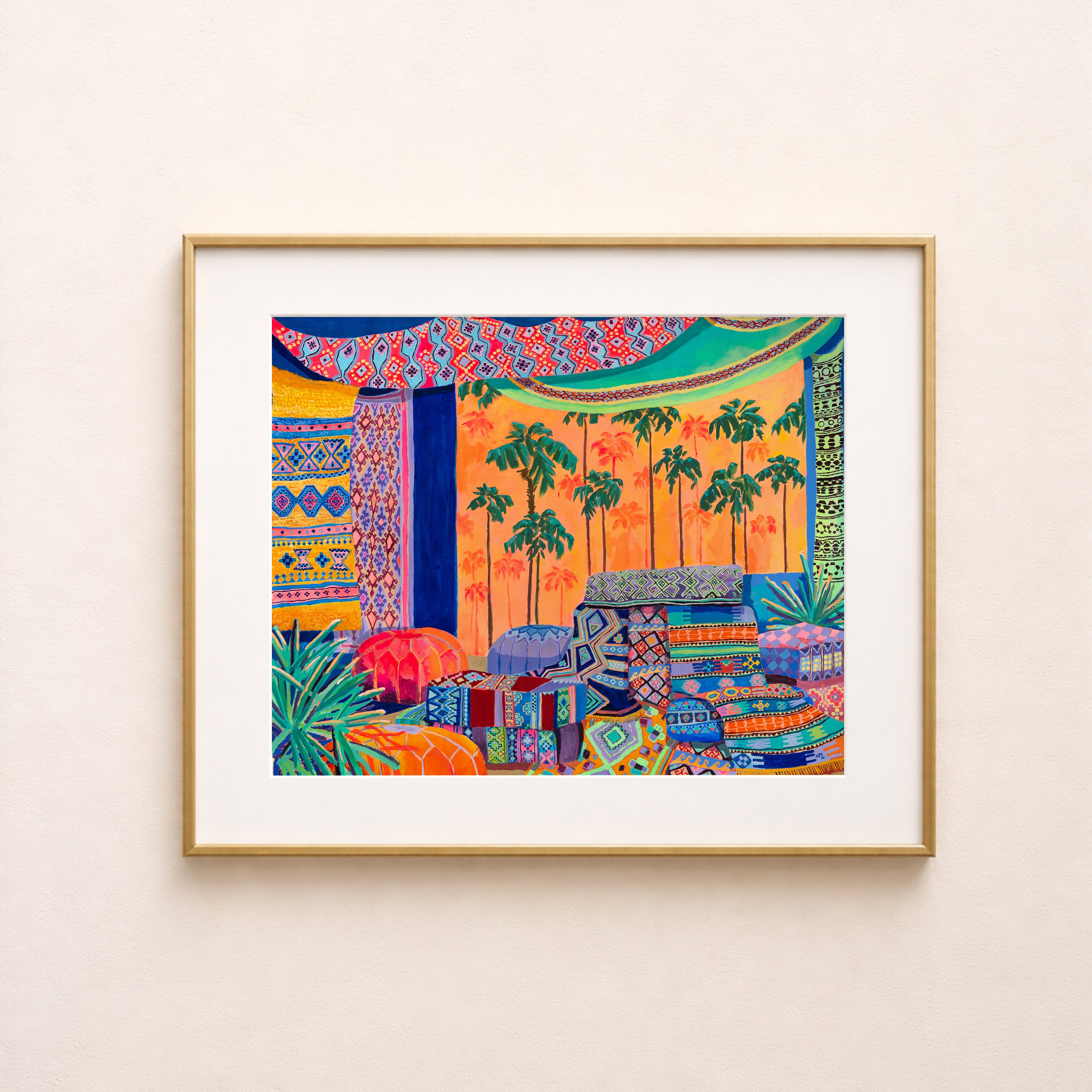 Textile Mirage - Fine Art Print