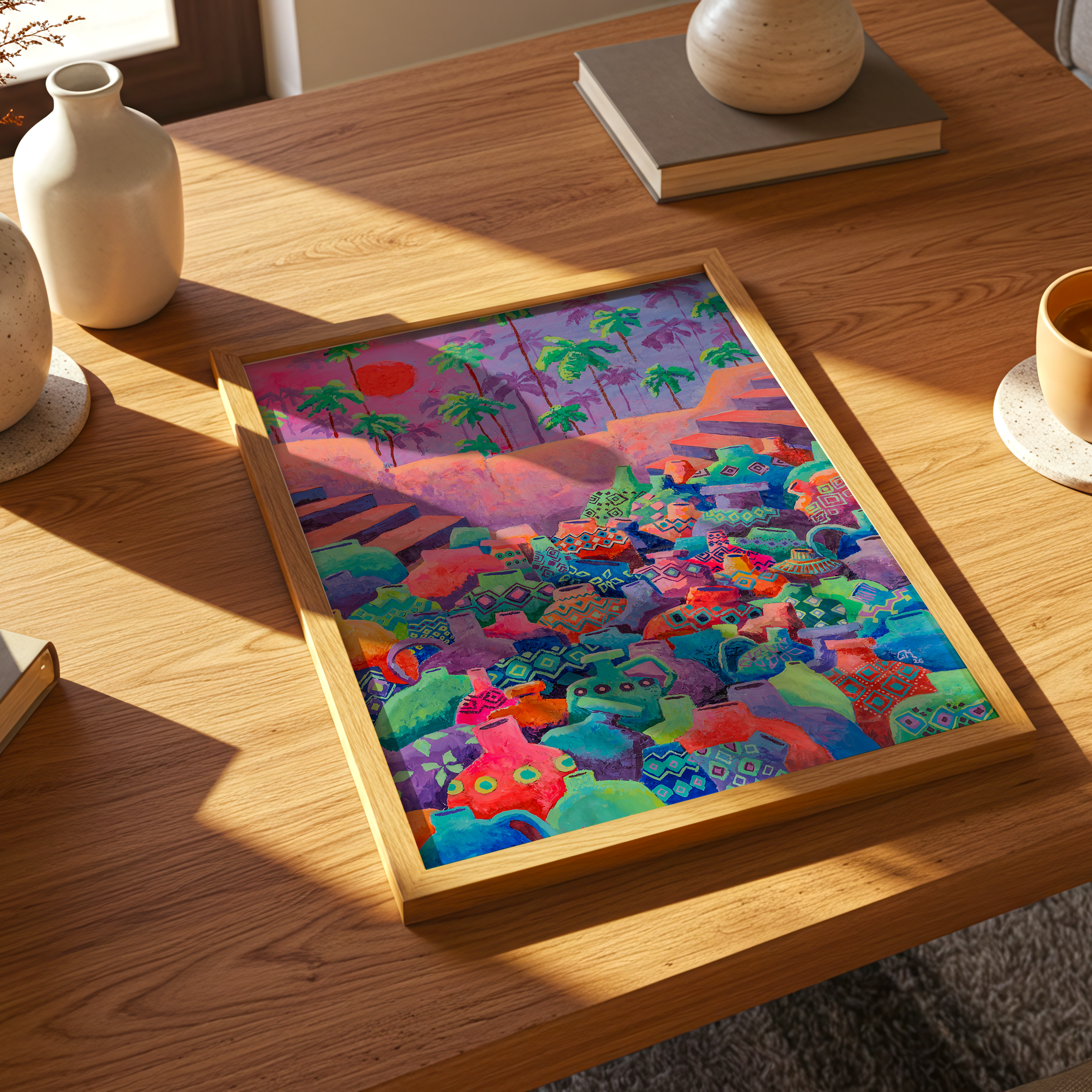 Ceramic Landscape - Fine Art Print