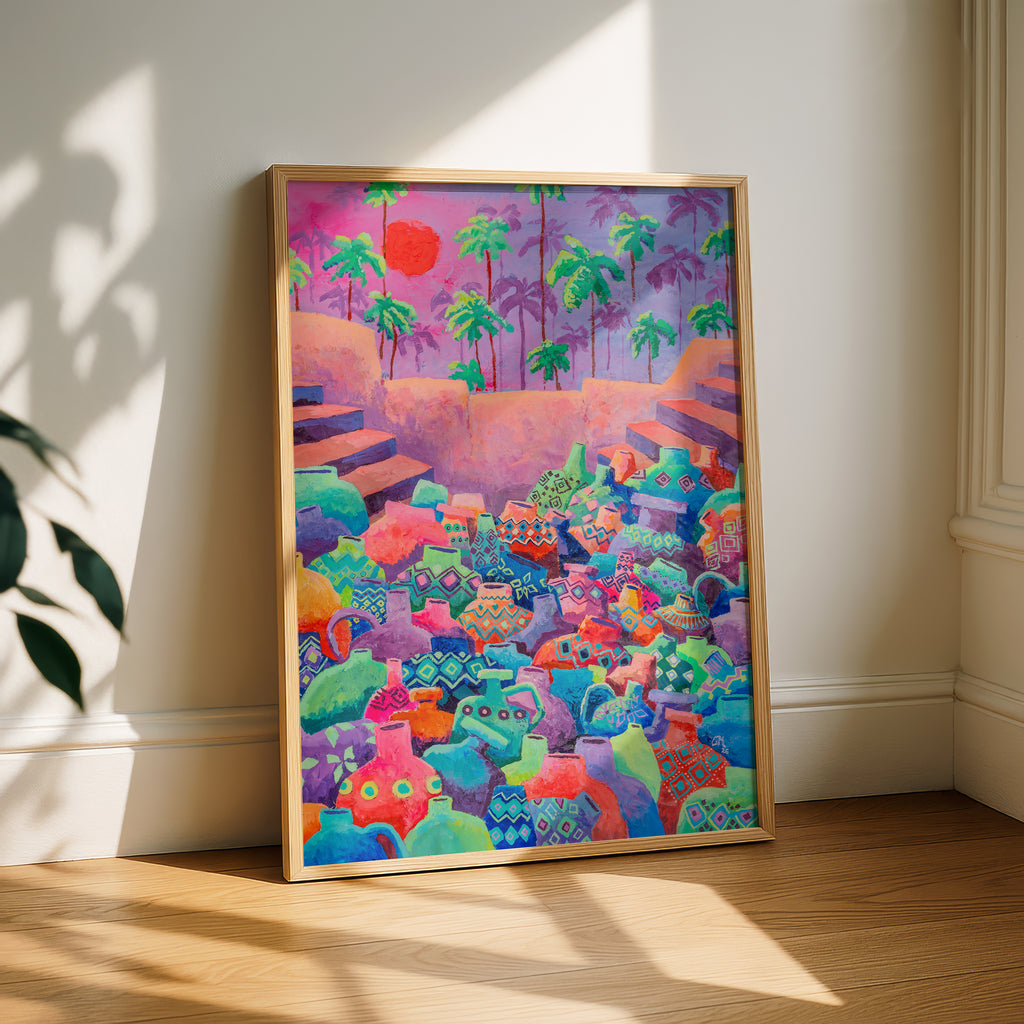 Ceramic Landscape - Fine Art Print