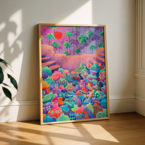 Ceramic Landscape - Fine Art Print