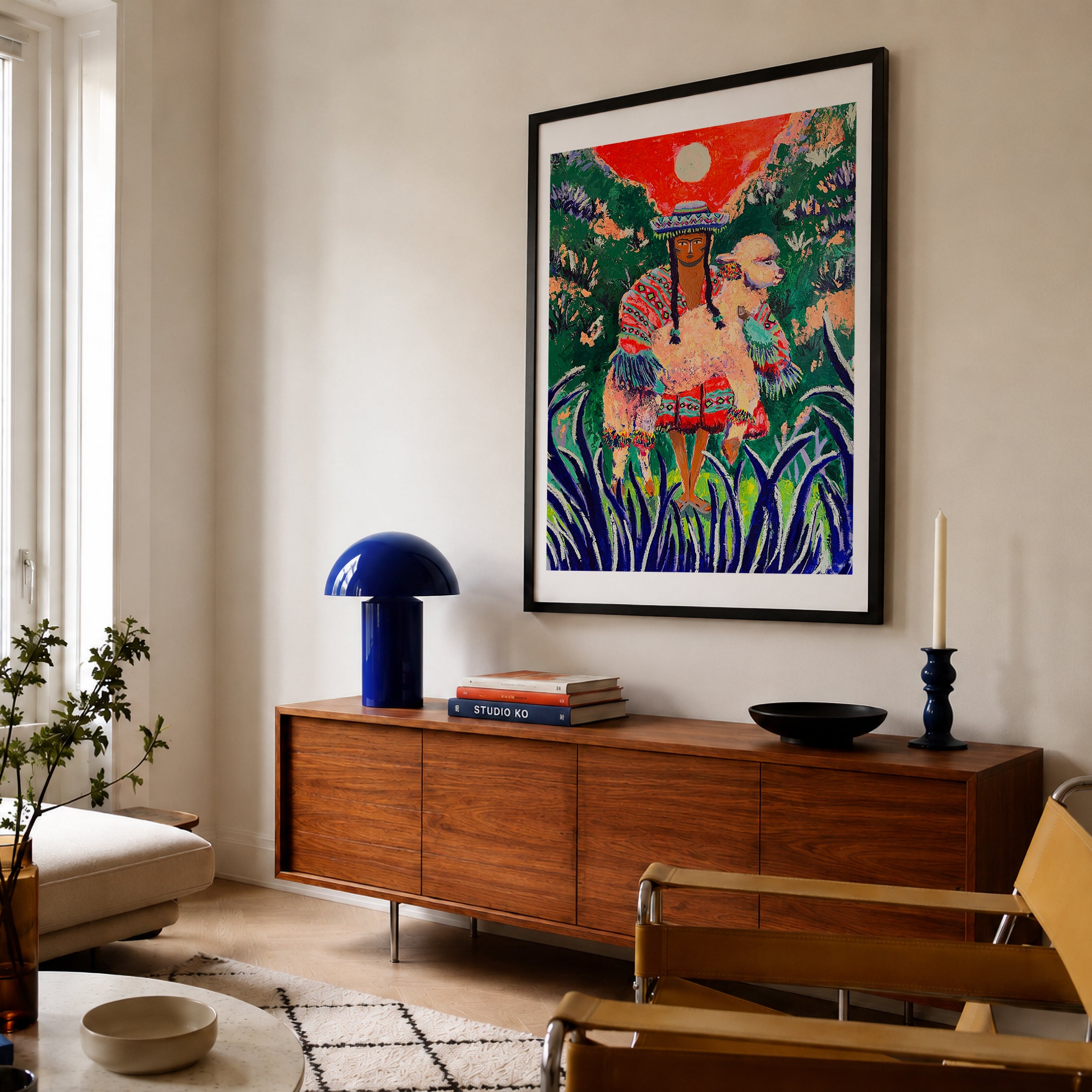 Her Companion - Fine Art Print