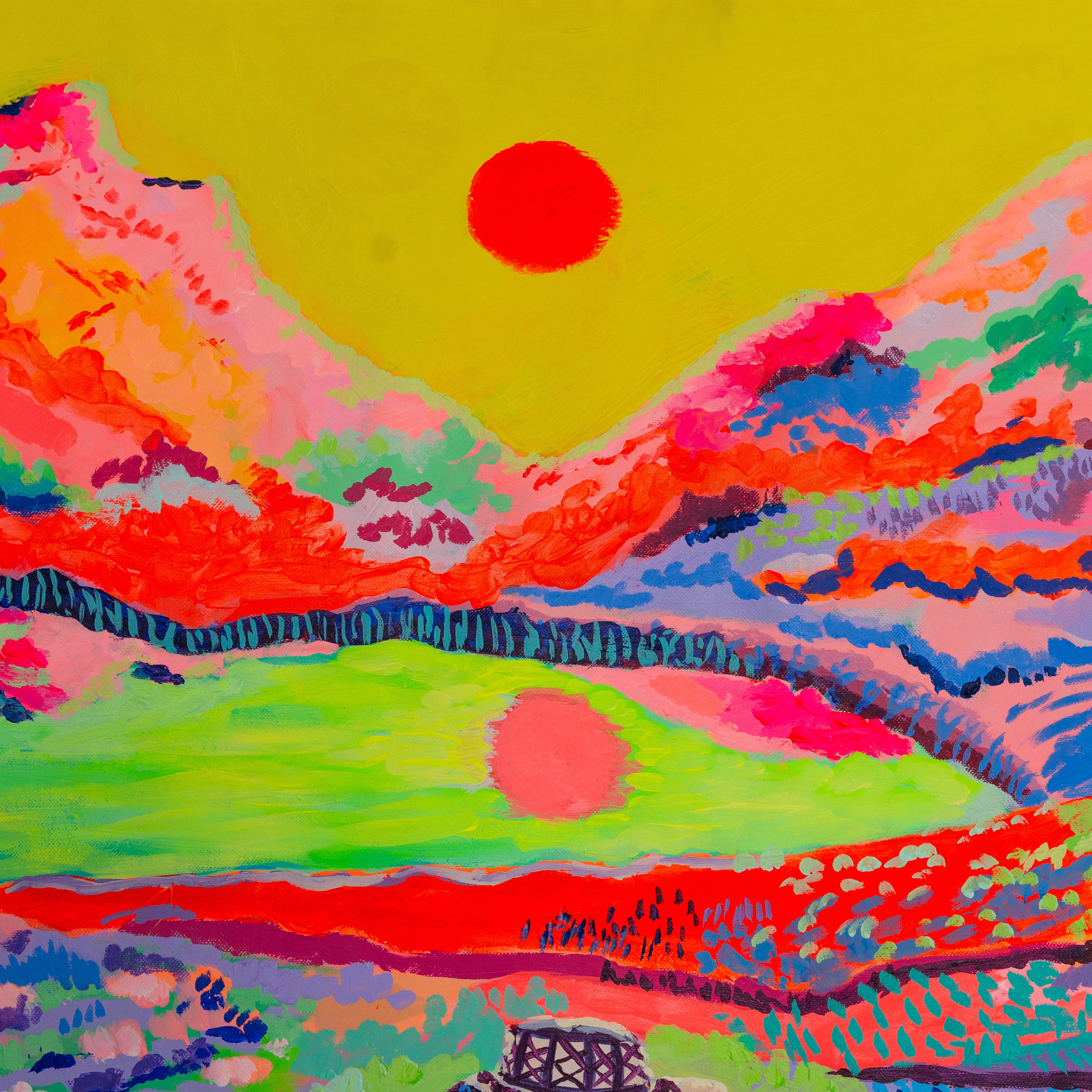 Kazah Yurts 120 x 160 cm (47.2 x 63.0 in)