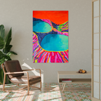 Kelimutu II 70 x 100 cm (27.6 x 39.4 in)
