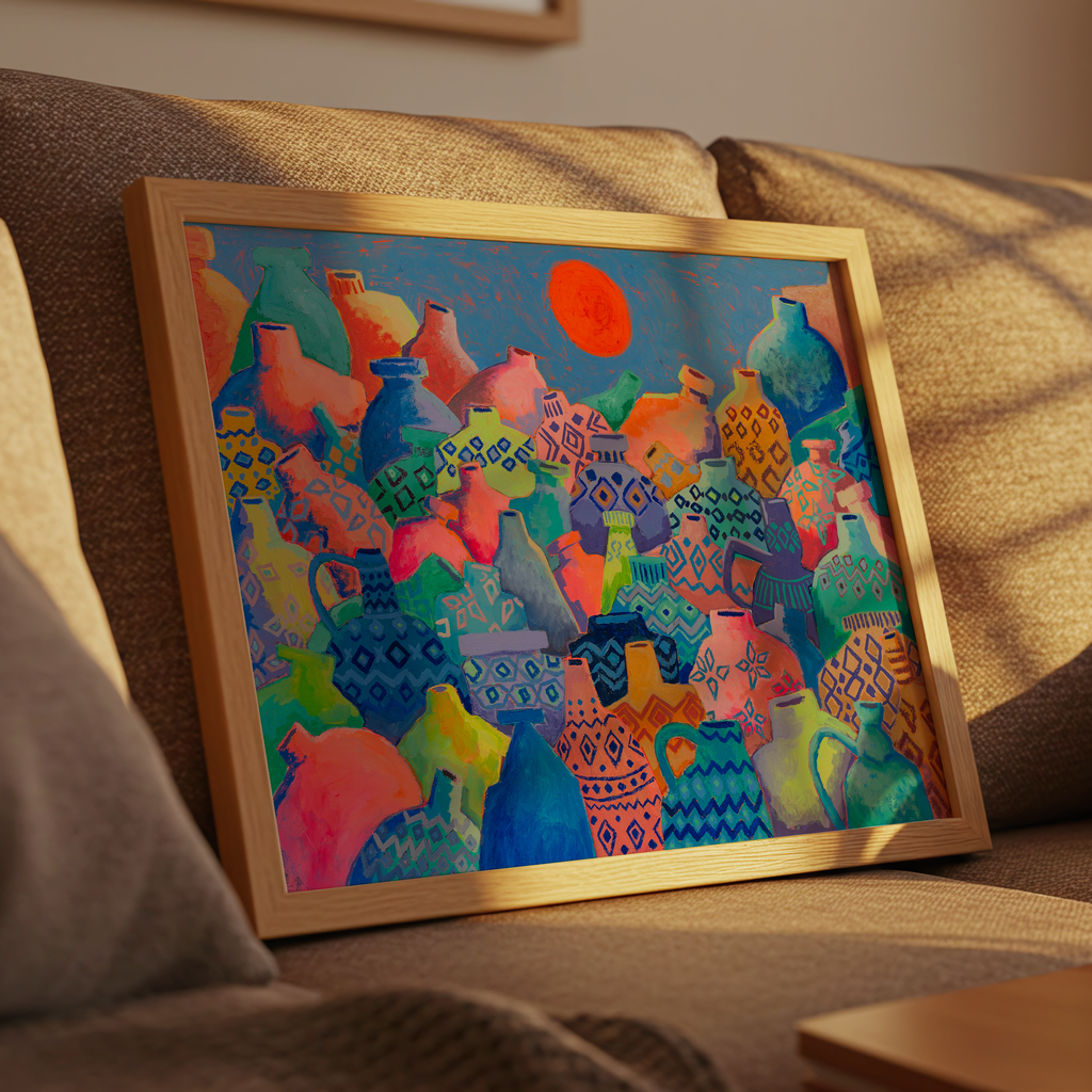 Moroccan Bazaar - Fine Art Print