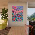 Ceramic Landscape 135 x 95 cm (53.15 × 37.40 in)