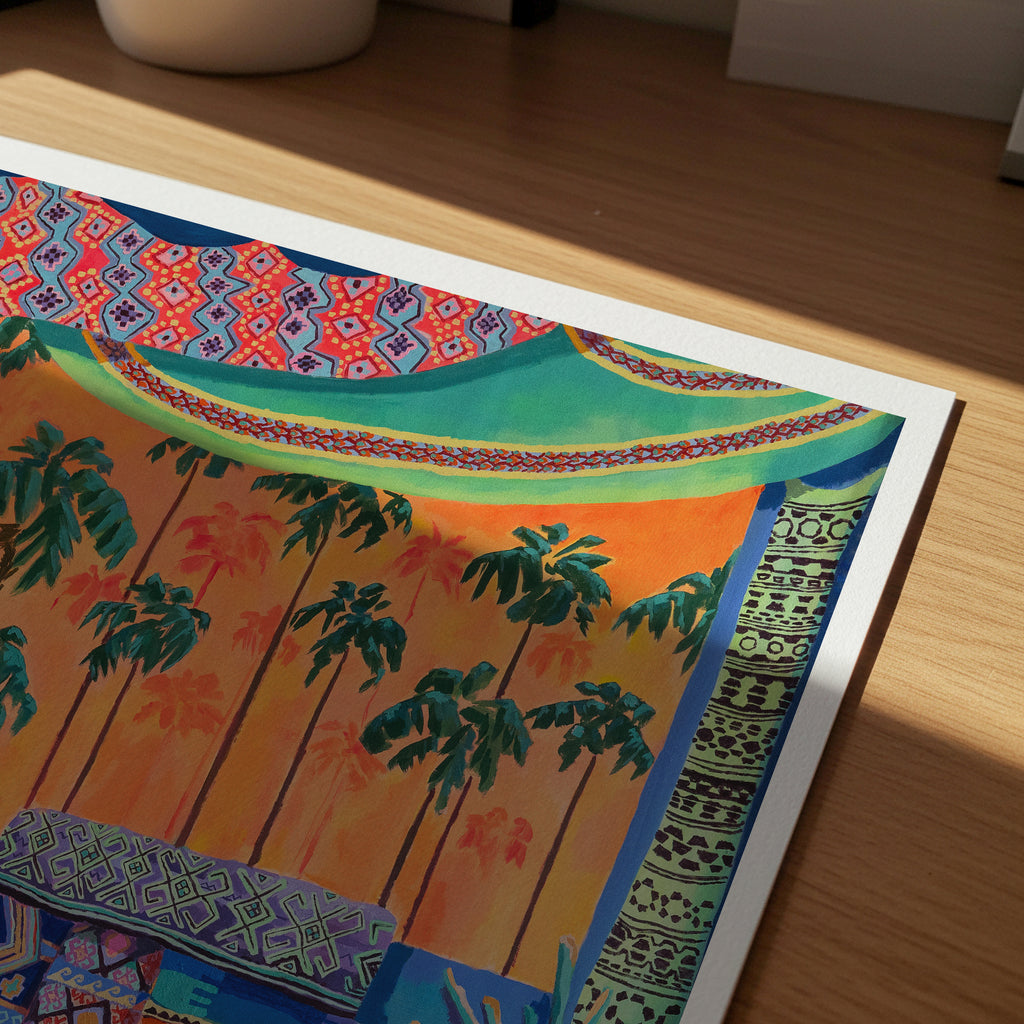 Textile Mirage - Fine Art Print