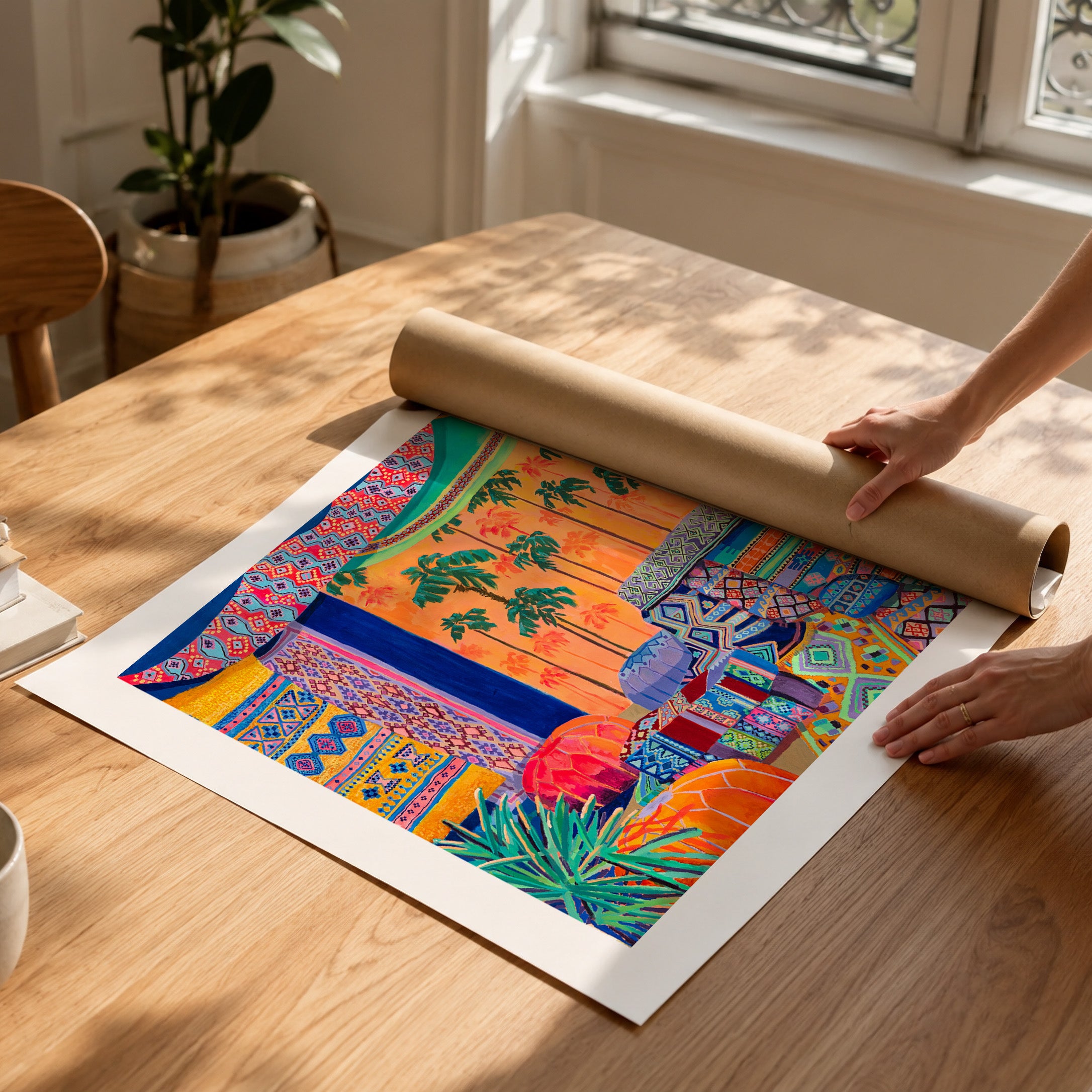 Textile Mirage - Fine Art Print