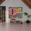 Textile Mirage 160 x 195 cm (63 x 77 in)