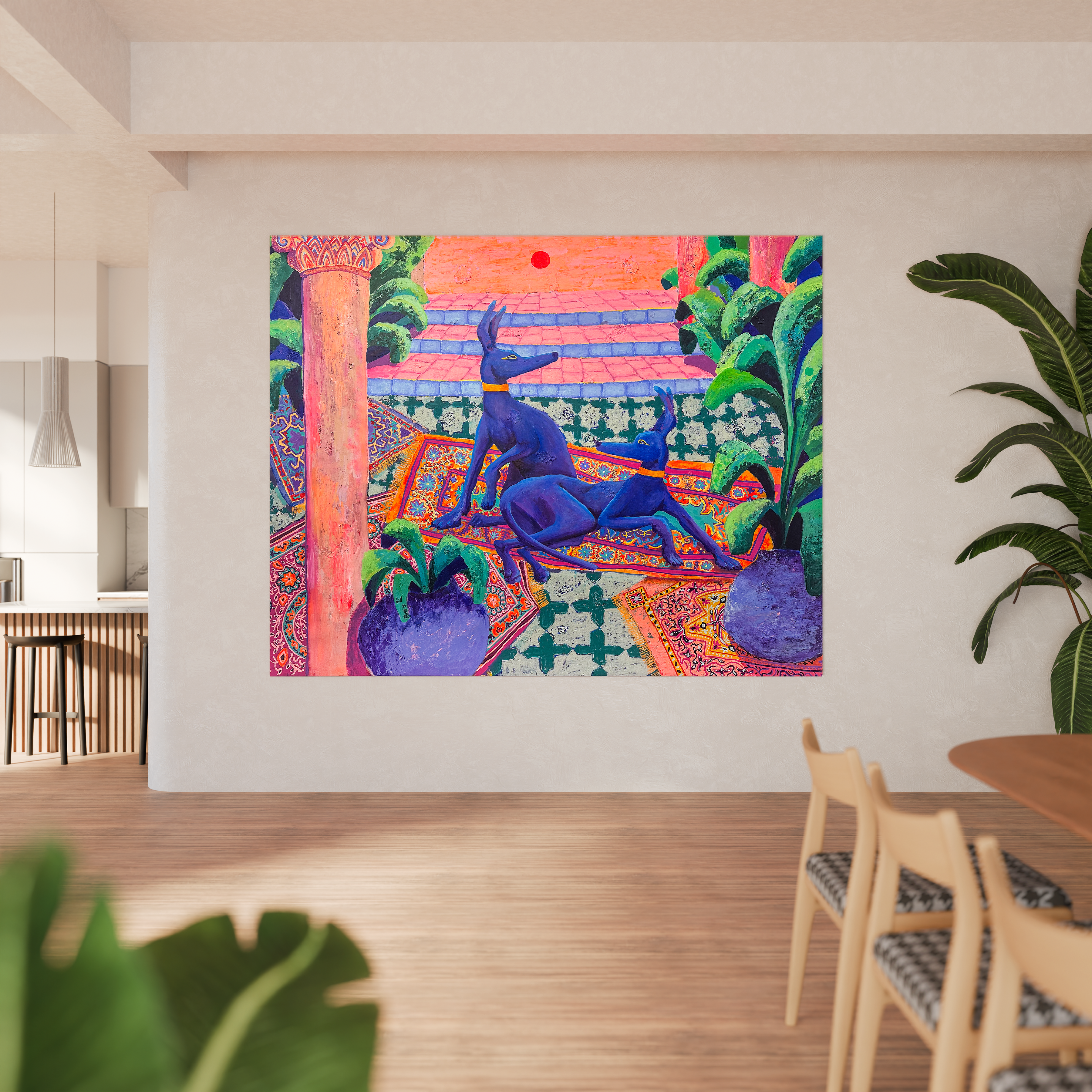 Where Do We Go 150 x 195 cm (59.06 x 76.77 in)